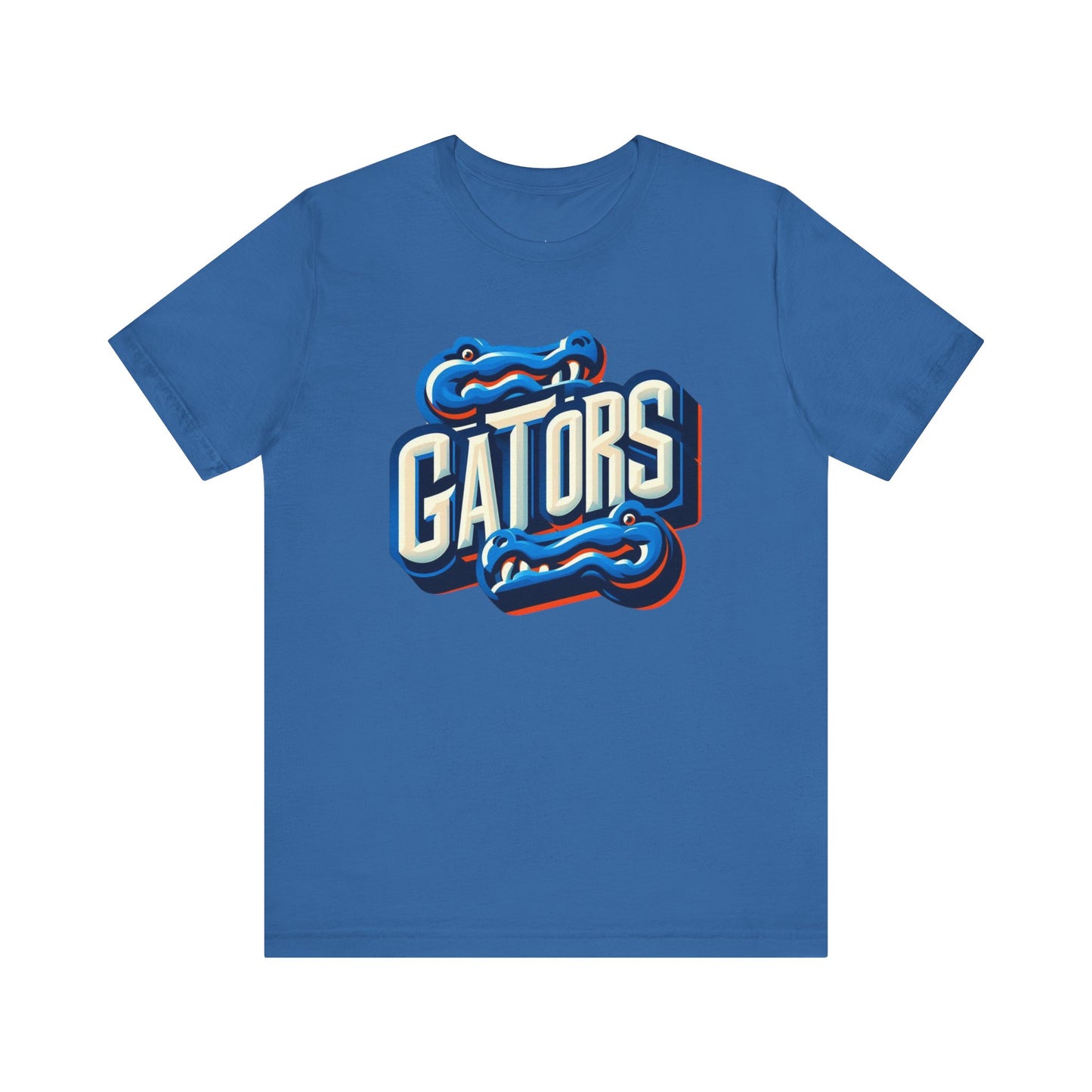 Gators Fan T-Shirt - Unisex Jersey Tee, UF Football Shirt, College Sports Tee, Game Day Apparel, Florida Gators Shirt