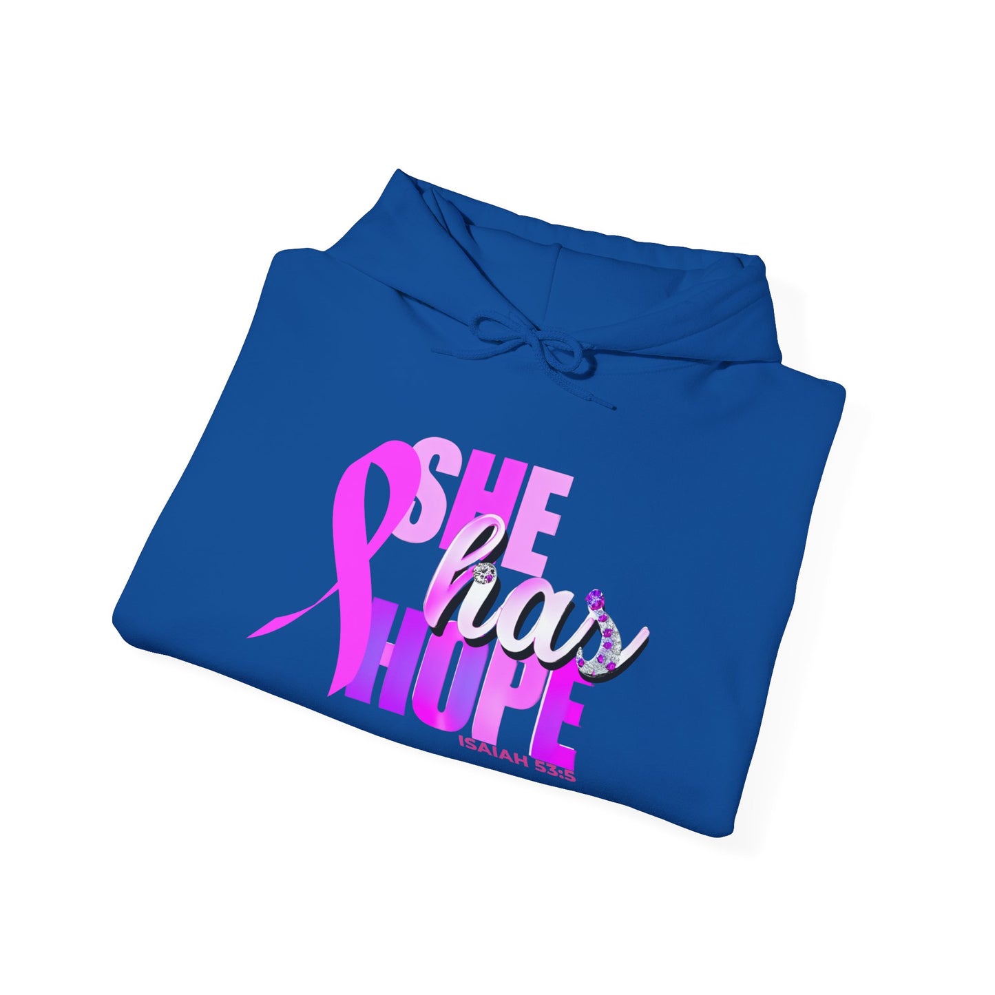 SHE HAS HOPE 1- Heavy Blend™ Hooded Sweatshirt