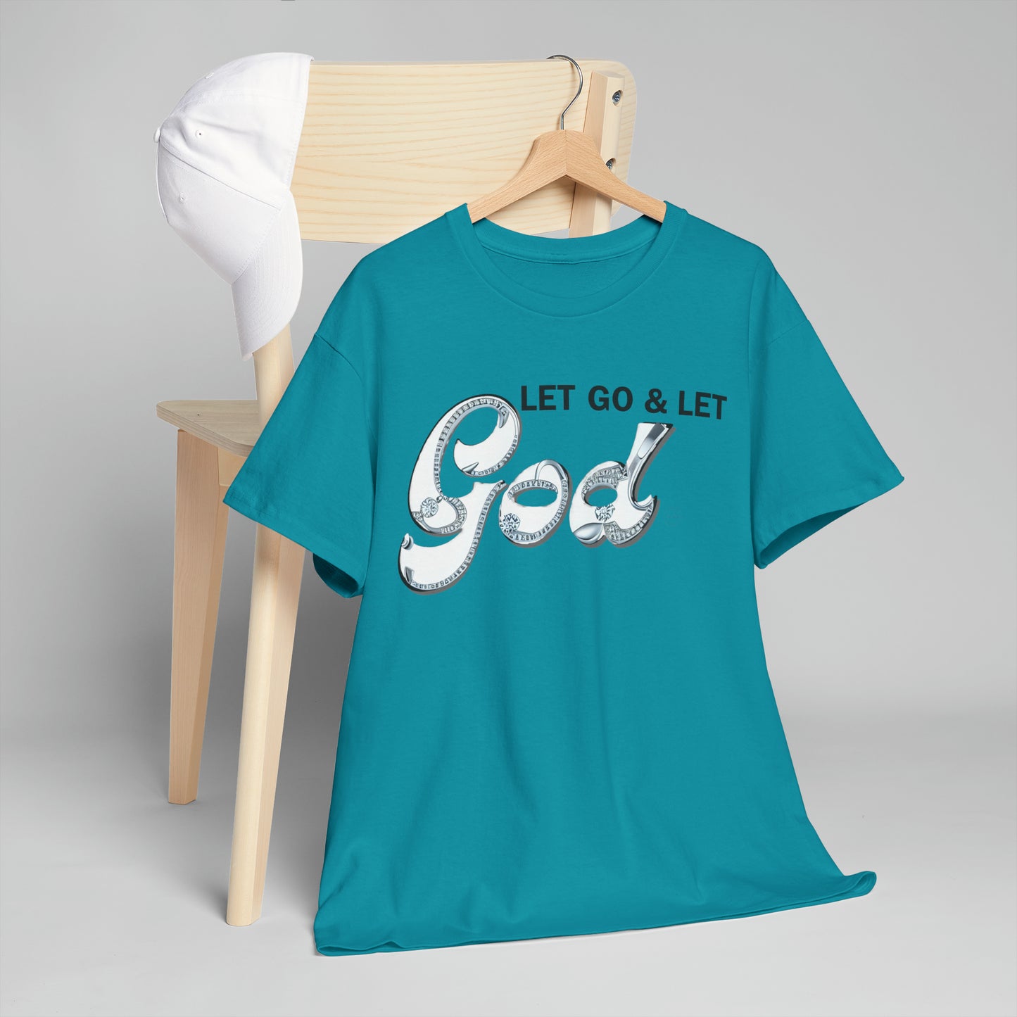 LET GO & LET GOD 2 - 5- Unisex Heavy Cotton Tee