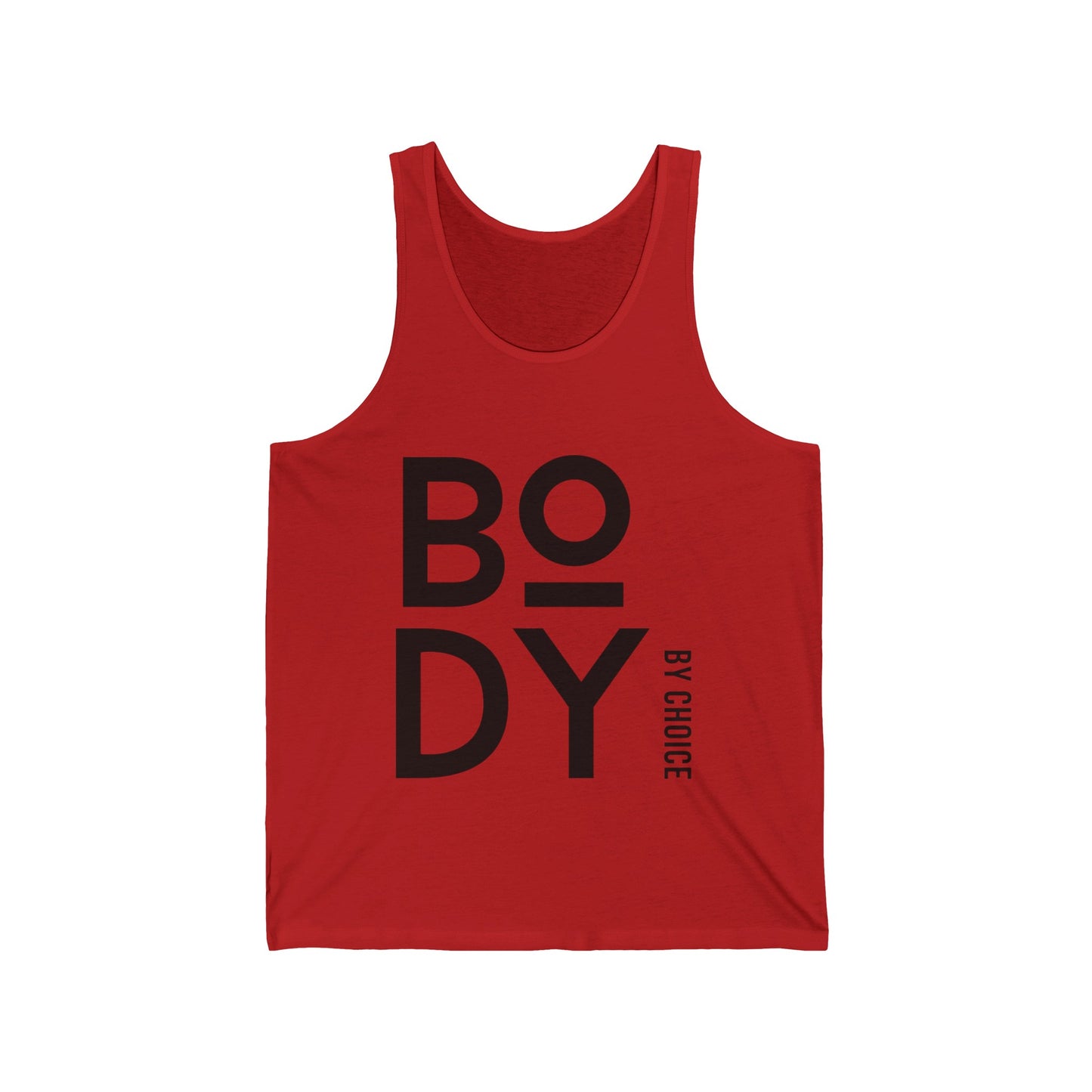 BODY BY CHOICE Unisex Jersey Tank