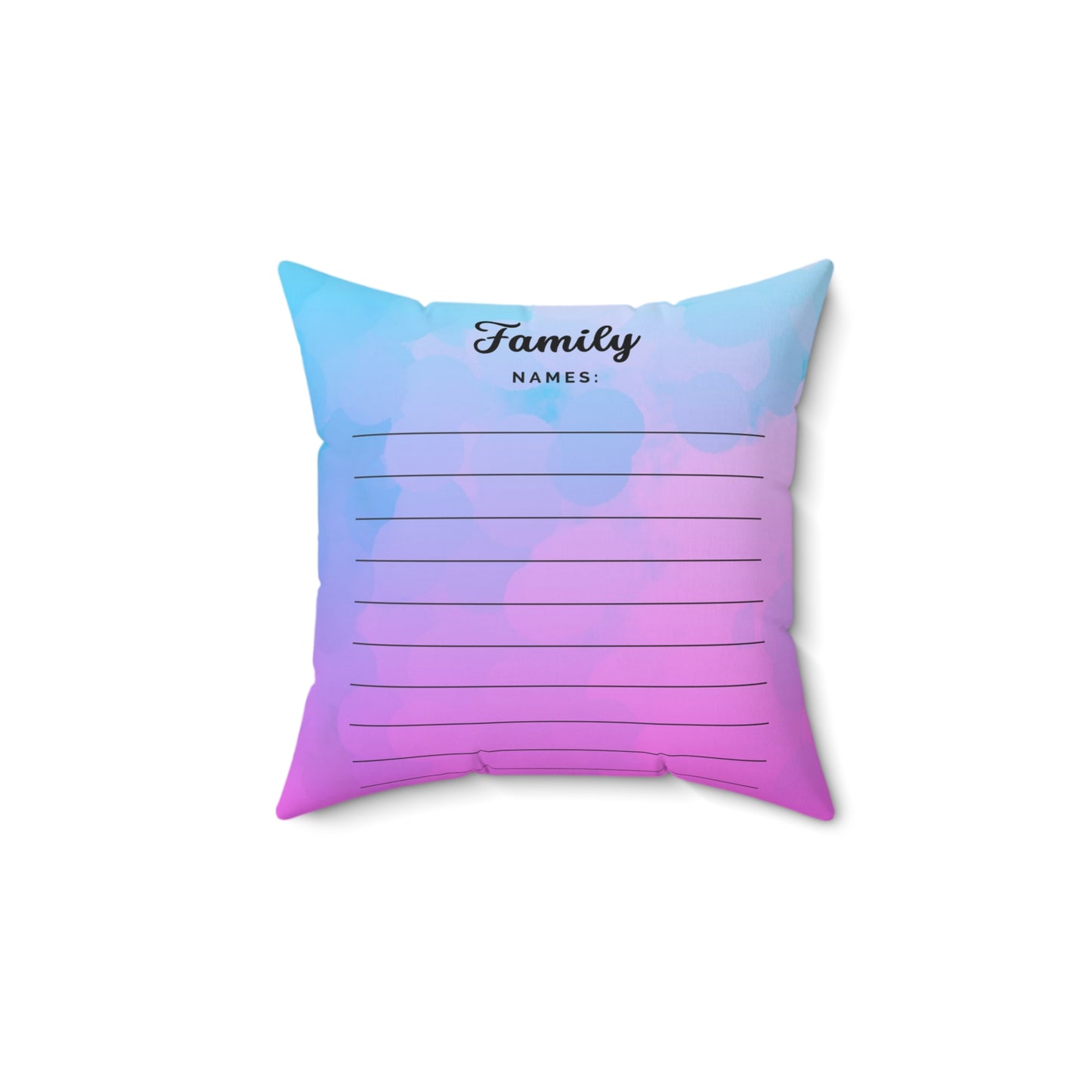 FAMILY ACTS 10:2 PRAYER PILLOW - 6