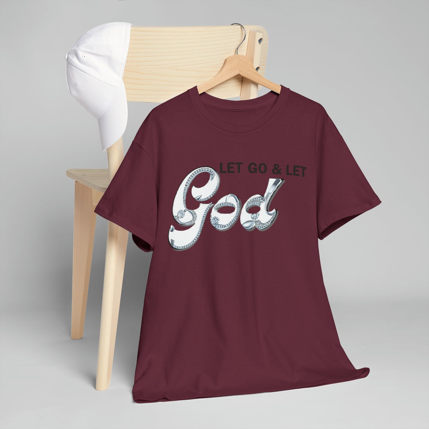 LET GO & LET GOD 2 - 5- Unisex Heavy Cotton Tee