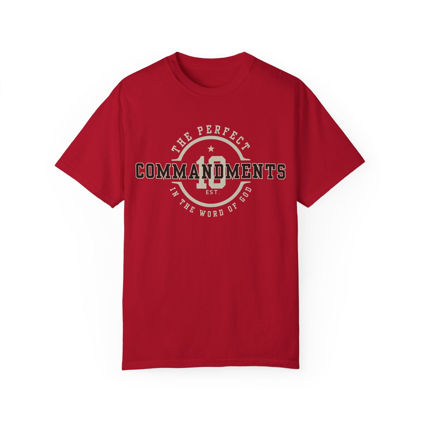 The Perfect 10 Commandments T-Shirt, Religious Tee, Unisex Shirt for Christians, Biblical Clothing Gift, Inspirational Apparel