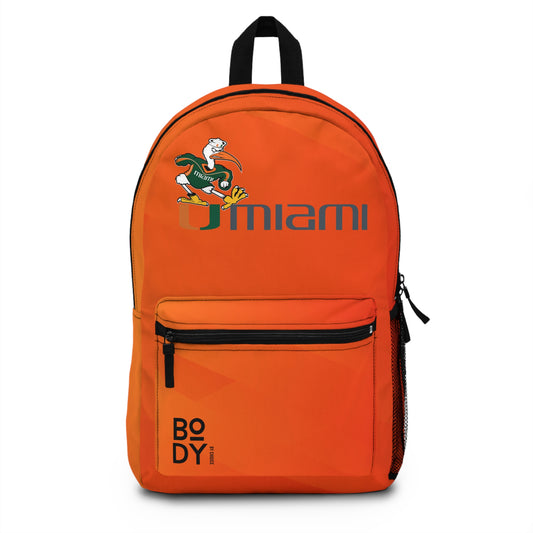 MIAMI HURRICANES Backpack by BODY BY CHOICE