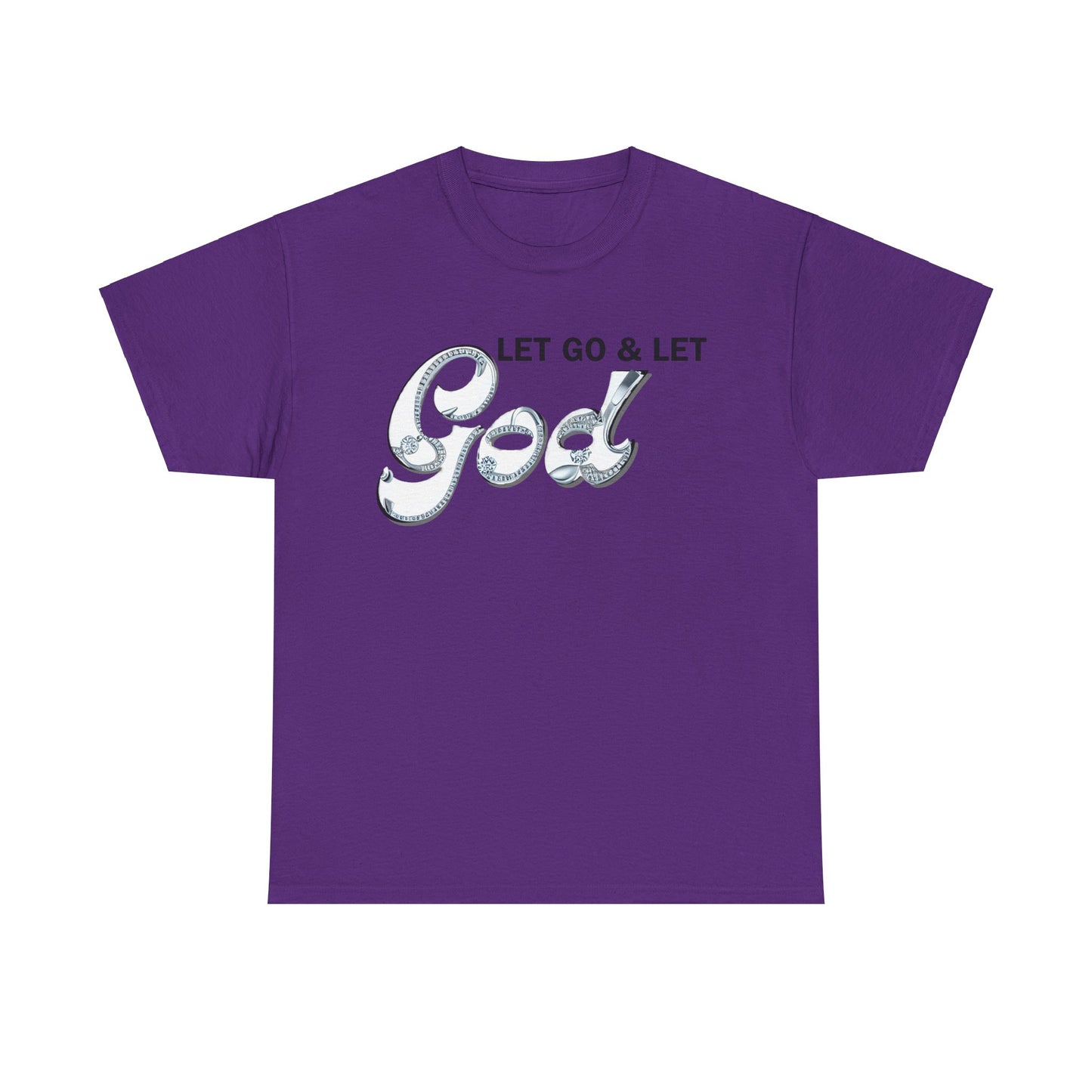 LET GO & LET GOD 2 - 5- Unisex Heavy Cotton Tee