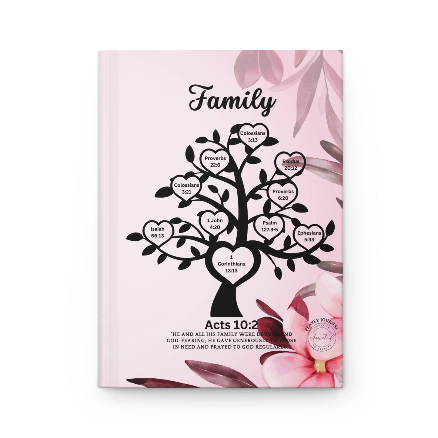 FAMILY ACTS 10:2 -Hardcover Journal Matte 1