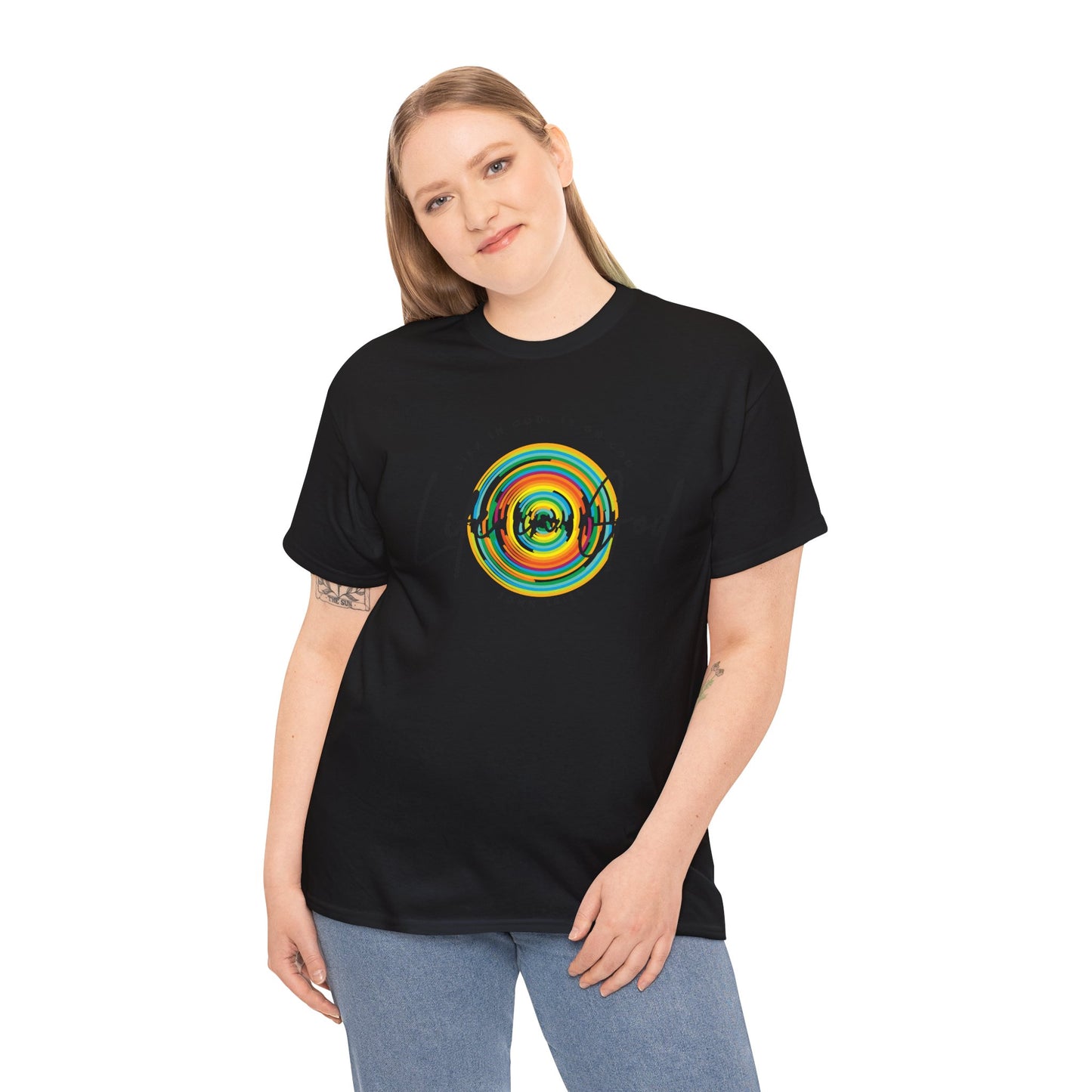 LIFE IN GOD 1 - Unisex Heavy Cotton Tee