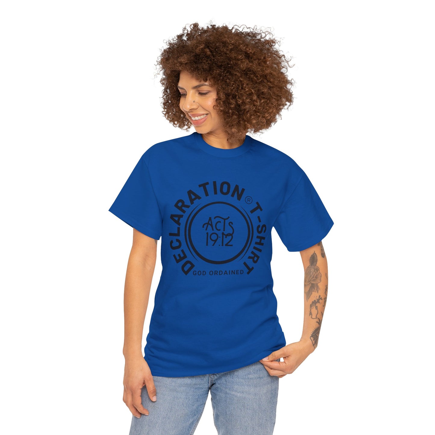 DECLARATION SHIRT - 4 Unisex Heavy Cotton Tee