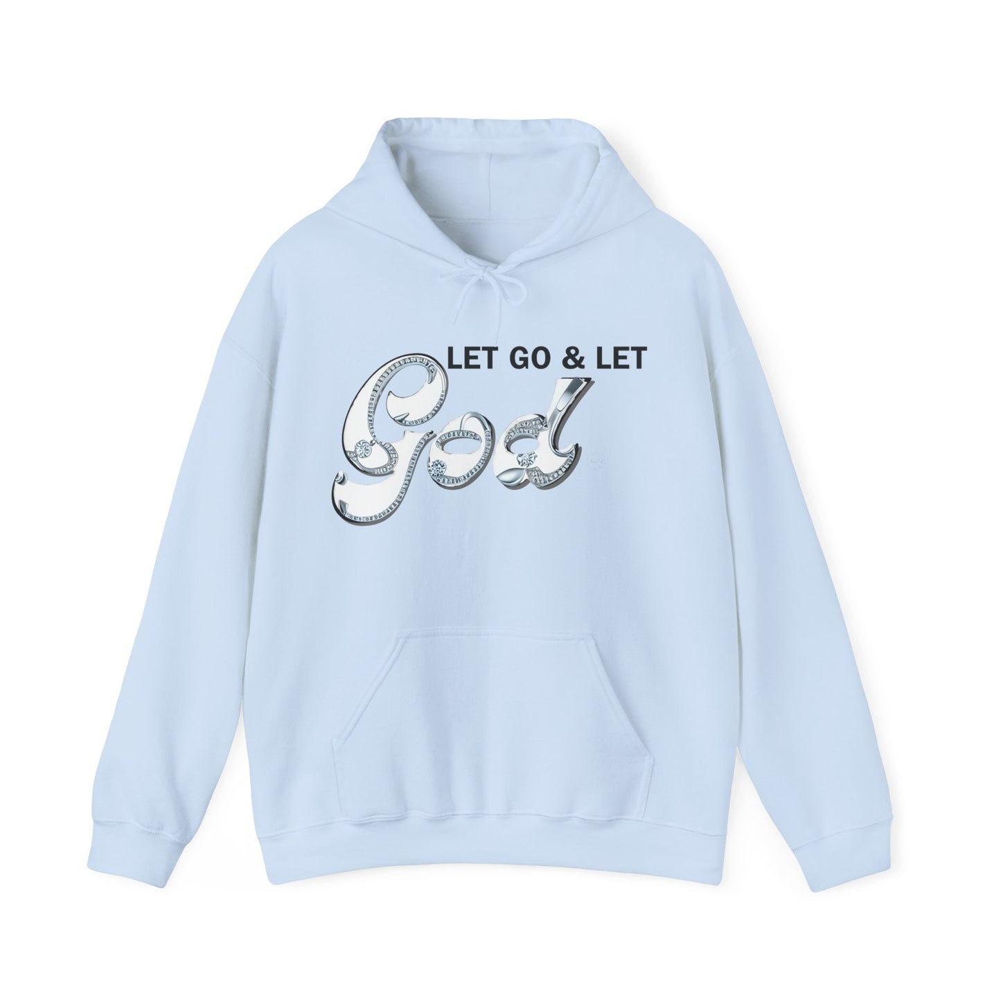 LET GO & LET GOD 2- Unisex Heavy Blend™ Hooded Sweatshirt