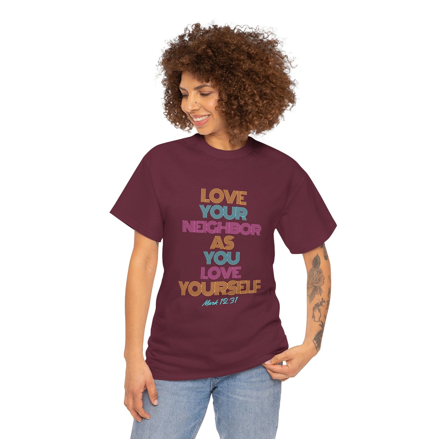 Love Your Neighbor Tshirt - Unisex Tee