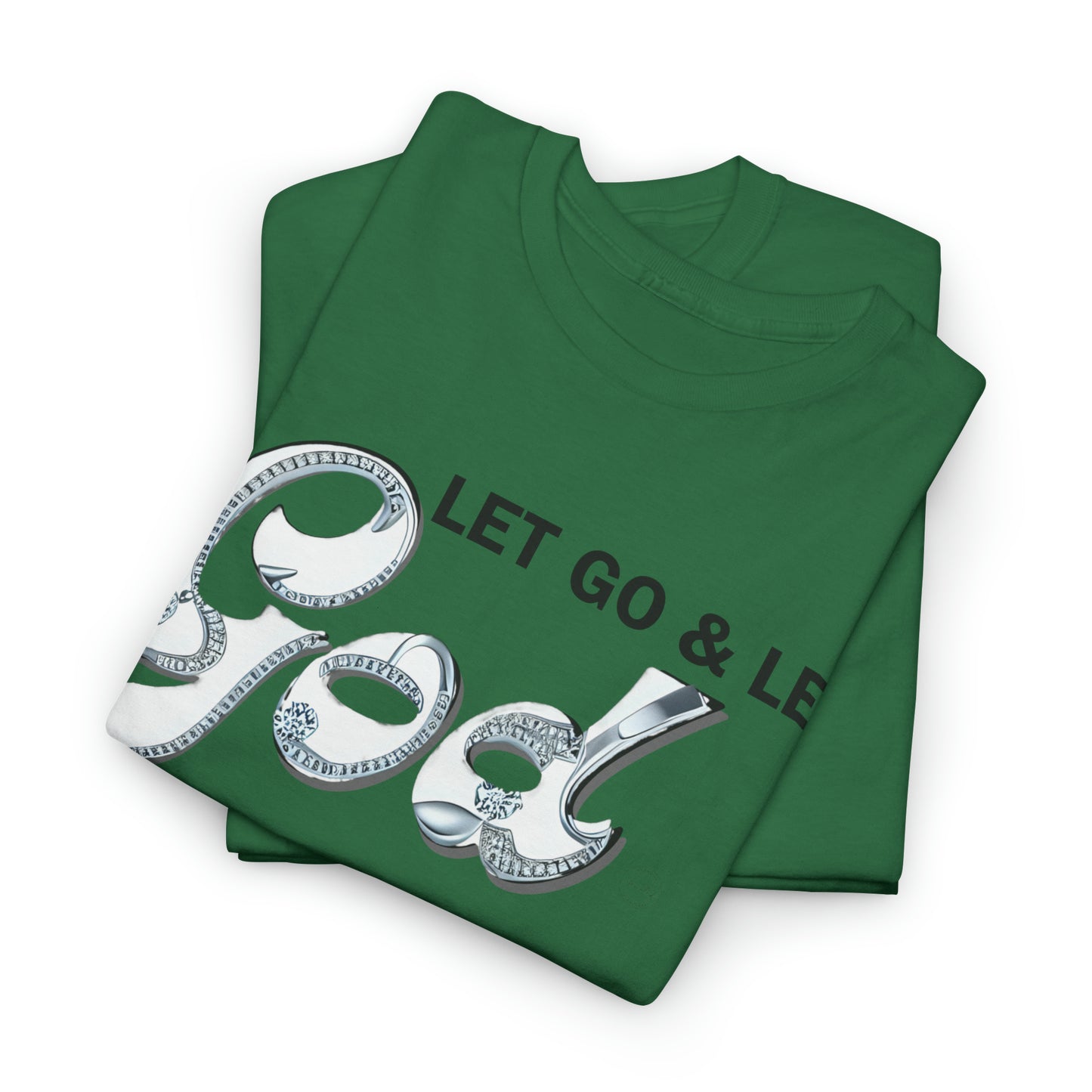 LET GO & LET GOD 2 - 5- Unisex Heavy Cotton Tee