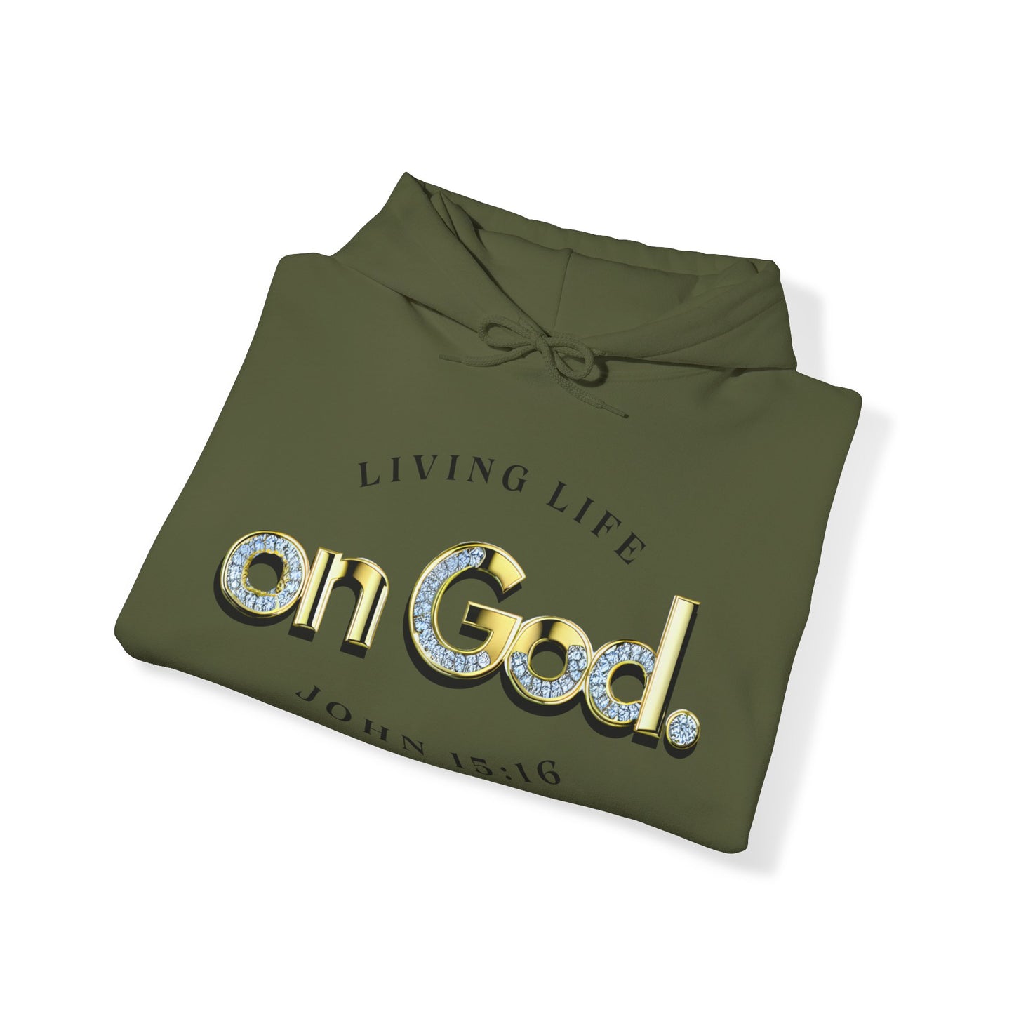 My Life on God 3- Unisex Heavy Blend™ Hooded Sweatshirt