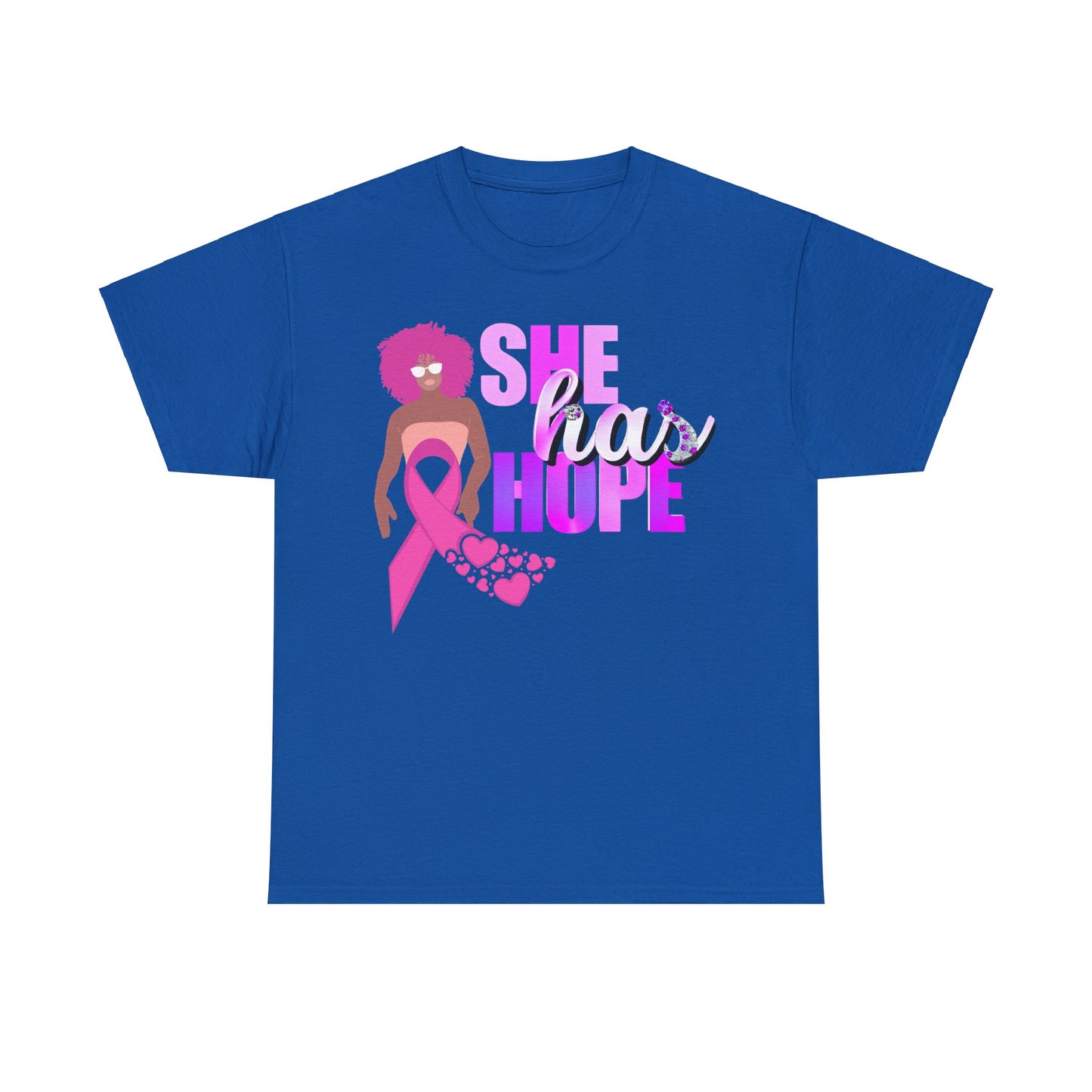 SHE HAS HOPE 3 -Heavy Cotton Tee