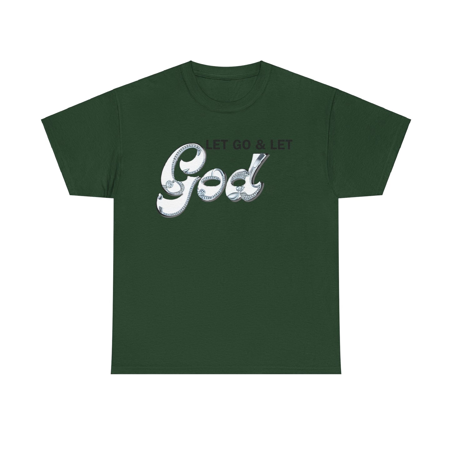 LET GO & LET GOD 2 - 5- Unisex Heavy Cotton Tee
