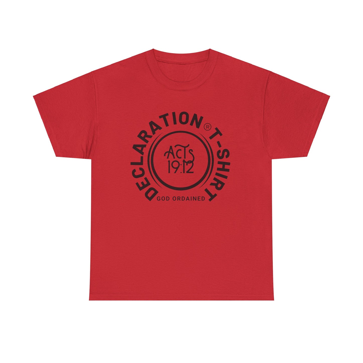 DECLARATION SHIRT - 4 Unisex Heavy Cotton Tee