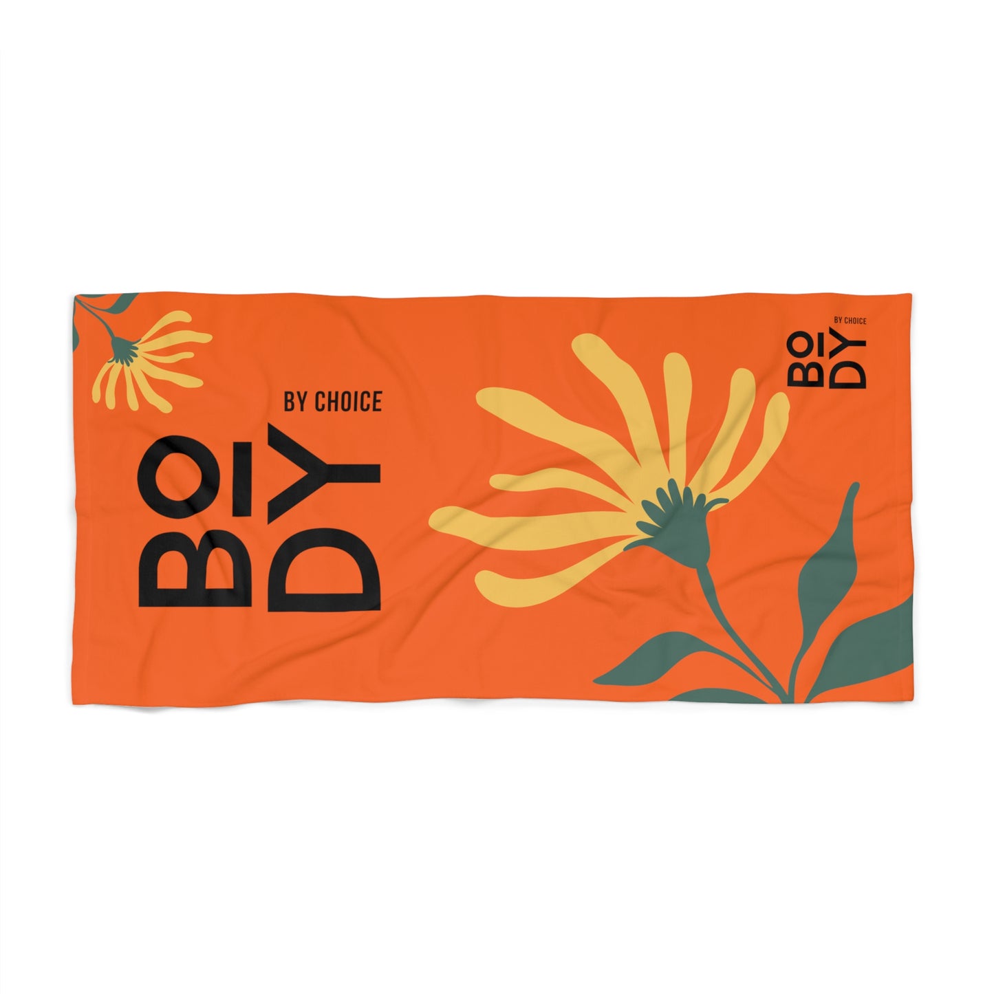 BODY BY CHOICE Beach Towel