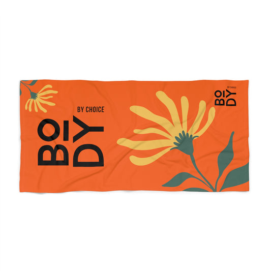 BODY BY CHOICE Beach Towel