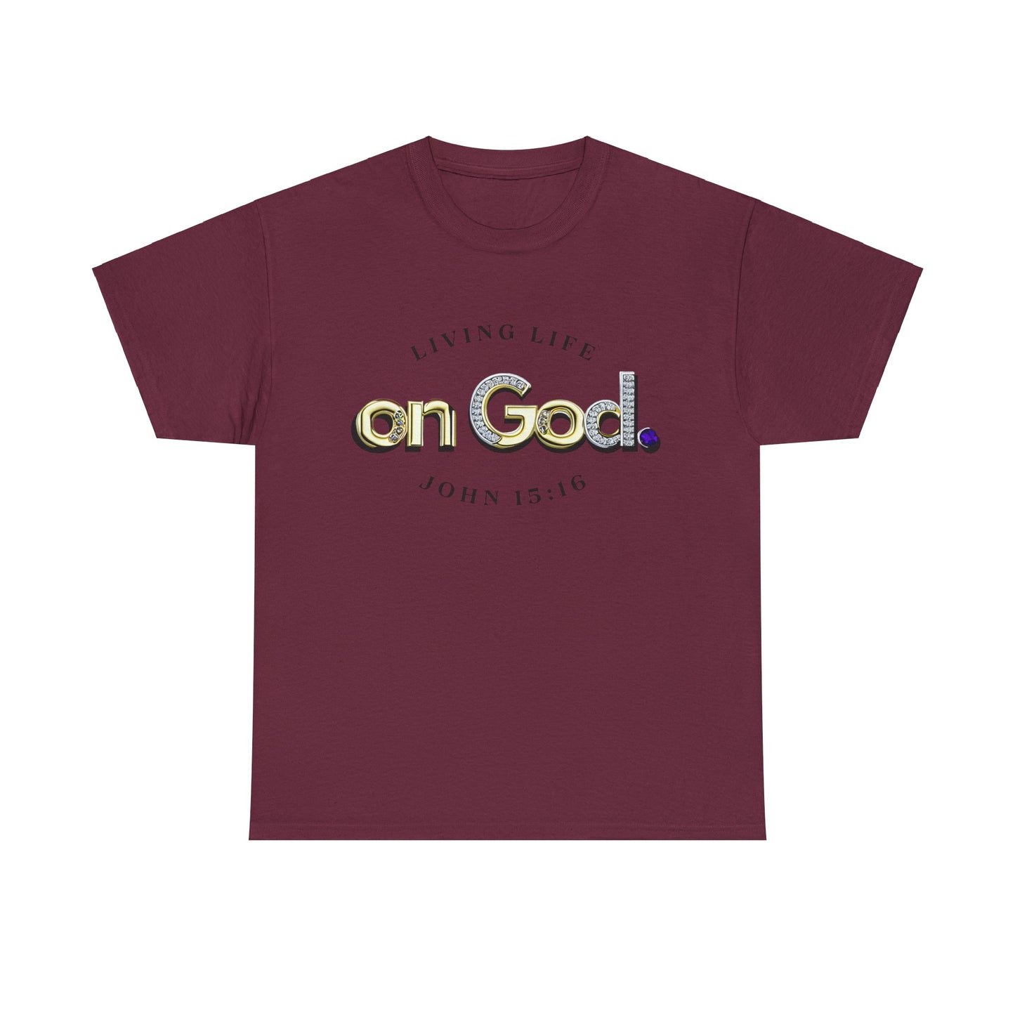 Living Life on God - 2 - Unisex Heavy Cotton Tee